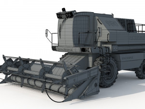 Yenisei 950 Combine Harvester Modello 3D
