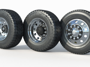 Truck wheel 03 3D Модель