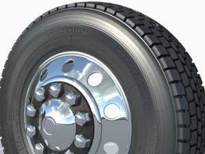 Truck wheel 03 3D Модель
