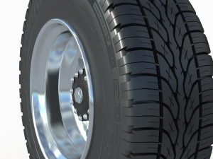 Truck wheel 03 3D Модель