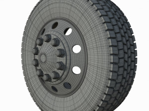 Truck wheel 03 3D Модель