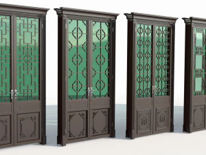 Doors interior 06 3D Model