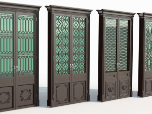 Doors interior 06 3D Model