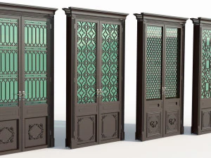 Doors interior 06 3D Model