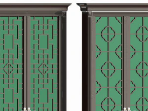 Doors interior 06 3D Model