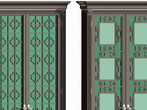 Doors interior 06 3D Model