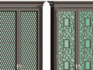 Doors interior 06 3D Model
