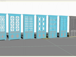 Doors interior 06 3D Model