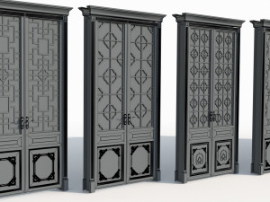 Doors interior 06 3D Model