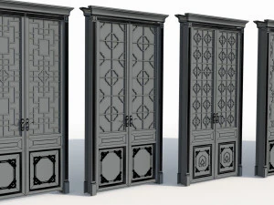Doors interior 06 3D Model