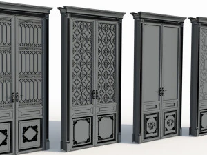 Doors interior 06 3D Model