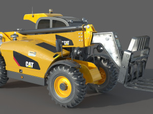 Caterpillar Cat Telehandler TH255C Model 3D