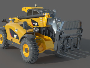 Caterpillar Cat Telehandler TH255C Model 3D
