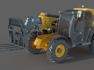 Caterpillar Cat Telehandler TH255C Model 3D