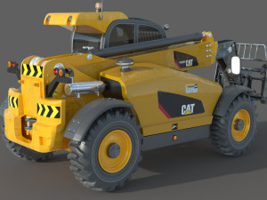 Caterpillar Cat Telehandler TH255C Model 3D