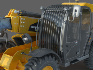 Caterpillar Cat Telehandler TH255C Model 3D