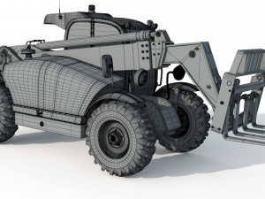 Caterpillar Cat Telehandler TH255C Model 3D