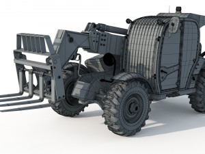 Caterpillar Cat Telehandler TH255C Model 3D