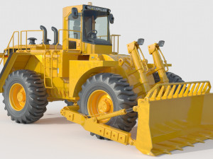 Caterpillar Cat 844 Wheel Dozer Modèle 3D