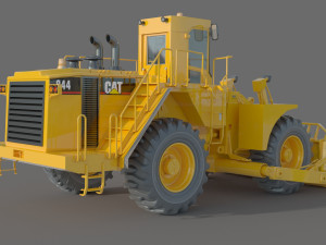 Caterpillar Cat 844 Wheel Dozer Modèle 3D