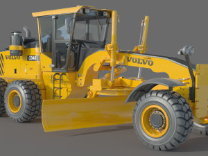Volvo G940 Grader 3D 模型