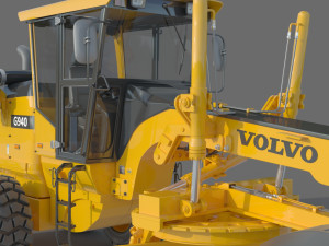 Volvo G940 Grader 3D 模型
