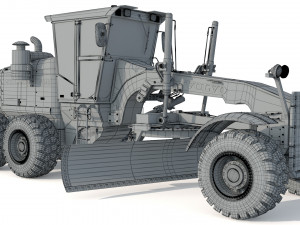 Volvo G940 Grader 3D 模型