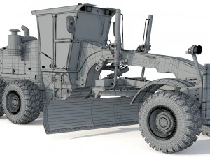 Volvo G940 Grader 3D Model