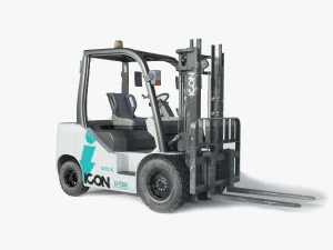 Icon LI-ION CS30E Forklift 3D Model