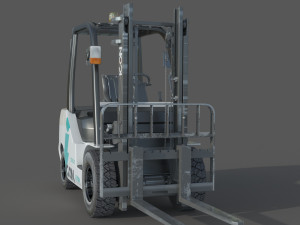 Icon LI-ION CS30E Forklift 3D मॉडल