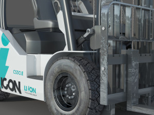 Icon LI-ION CS30E Forklift 3D मॉडल