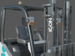 Icon LI-ION CS30E Forklift 3D मॉडल