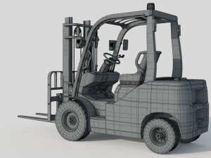 Icon LI-ION CS30E Forklift 3D मॉडल