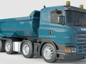Scania P380 Truck Modèle 3D