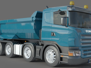 Scania P380 Truck Modèle 3D
