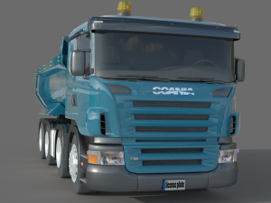 Scania P380 Truck Modèle 3D