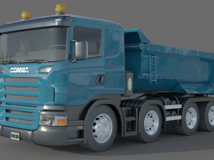 Scania P380 Truck Modèle 3D