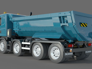 Scania P380 Truck Modèle 3D