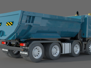 Scania P380 Truck Modèle 3D