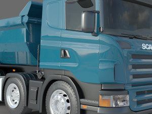 Scania P380 Truck Modèle 3D