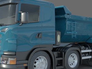 Scania P380 Truck Modèle 3D