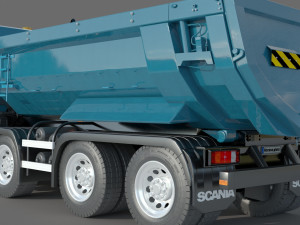 Scania P380 Truck Modèle 3D