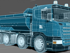 Scania P380 Truck Modèle 3D