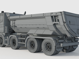 Scania P380 Truck Modèle 3D