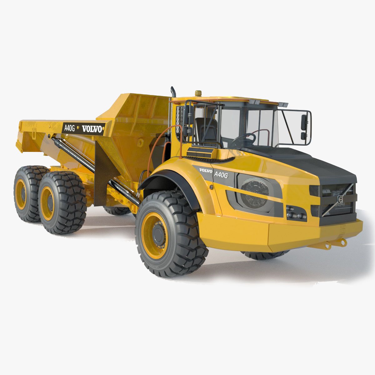 Volvo A40G Wheel Truck 3D Модель in Машины 3DExport