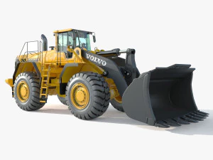 Pemuat Beroda Volvo L350F Model 3D