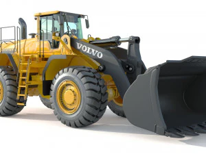 Volvo L350F Wheel Loader 3D Model