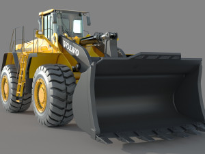 Volvo L350F Wheel Loader 3Dモデル
