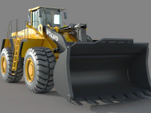 Volvo L350F Wheel Loader 3D Model