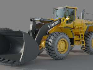 Volvo L350F Wheel Loader 3Dモデル
